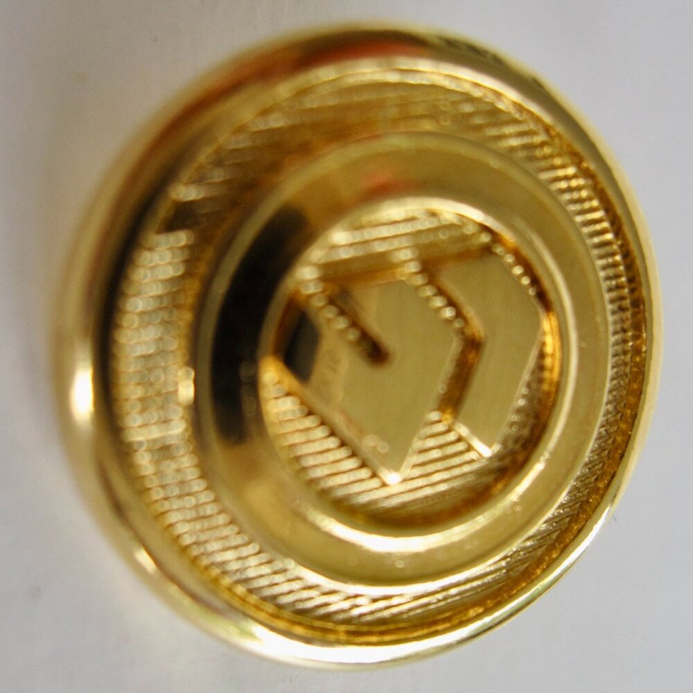 Wimbledon The Championship 10 Blazer Replacement Buttons Gold Tone W Signature